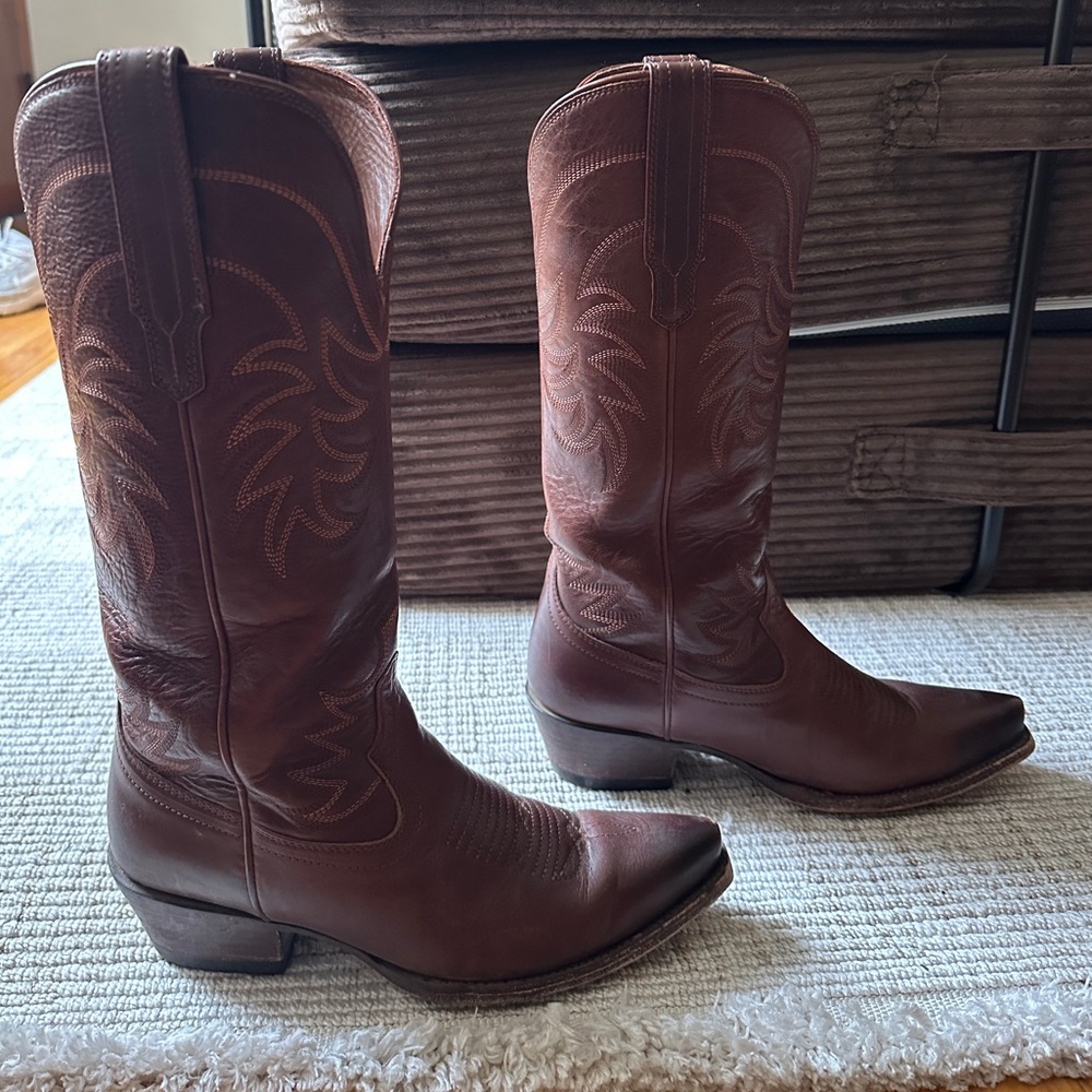 Tecovas “Annie” Leather Cowgirl Boots - Picture 6 of 13